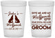 Custom Bachelor Party 16 oz Translucent Cups - Wolfpack | 40036