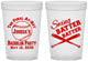 Custom Bachelor Party 16 oz Translucent Cups - Baseball | 40038