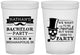 Custom Bachelor Party 16 oz Translucent Cups - Formal Skeleton | 40048