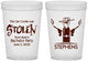 Custom Bachelor Party 16 oz Translucent Cups - Stolen | 40049