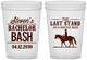 Custom Bachelor Party 16 oz Translucent Cups - The Last Stand | 40050