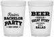 Custom Bachelor Party 16 oz Translucent Cups - Great Story | 40057