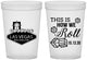 Custom Bachelor Party 16 oz Translucent Cups - Last Vegas | 40061