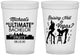 Custom Bachelor Party 16 oz Translucent Cups - Last Vegas | 40062