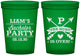 Custom Bachelor Party 16 oz Translucent Cups - Hunt Is Over | 40082