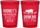 Custom Bachelor Party 16 oz Translucent Cups - Bbq | 40088