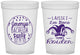 Custom Bachelor Party 16 oz Translucent Cups - Mardi Gras | 40090