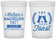 Custom Bachelor Party 16 oz Translucent Cups - One Last Toast | 40095