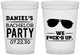 Custom Bachelor Party 16 oz Translucent Cups - We Fucked Up | 40099
