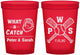 Custom Wedding 16 oz Translucent Cups - Baseball | 443