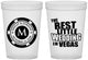 Custom Wedding 16 oz Translucent Cups - Las Vegas | 458