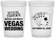 Custom Wedding 16 oz Translucent Cups - Las Vegas | 465