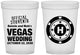 Custom Wedding 16 oz Translucent Cups - Las Vegas | 467