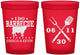 Custom Wedding 16 oz Translucent Cups - I Do Barbecue Bbq | 471