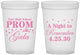 Custom Prom 16 oz Translucent Cups - A Night To Remember | 50003