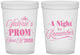 Custom Prom 16 oz Translucent Cups - Send Off | 50006