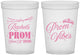 Custom Prom 16 oz Translucent Cups - Send Off | 50007