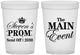 Custom Prom 16 oz Translucent Cups - Send Off | 50008
