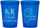 Custom Wedding 16 oz Translucent Cups - Belize | 510