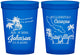 Custom Wedding 16 oz Translucent Cups - Curacao | 521