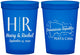 Custom Wedding 16 oz Translucent Cups - Domincan Republic | 522