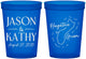 Custom Wedding 16 oz Translucent Cups - Guam | 526