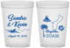Custom Wedding 16 oz Translucent Cups - Guam | 527