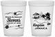 Custom Wedding 16 oz Translucent Cups - Jamaica | 531