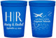Custom Wedding 16 oz Translucent Cups - Cayman Island | 544