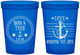 Custom Wedding 16 oz Translucent Cups - Anchor The Soul | 558