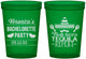 Custom Bachelorette 16 oz Translucent Cups - Fiesta Siesta Tequila Repeat | 60000