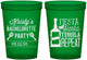 Custom Bachelorette 16 oz Translucent Cups - Fiesta Siesta Tequila Repeat | 60002