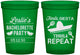 Custom Bachelorette 16 oz Translucent Cups - Fiesta Siesta Tequila Repeat | 60003