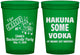 Custom Bachelorette 16 oz Translucent Cups - Mexico Fiesta | 60008