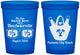 Custom Bachelorette 16 oz Translucent Cups - Beach | 60010