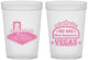 Custom Bachelorette 16 oz Translucent Cups - Las Vegas | 60016