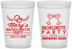 Custom Bachelorette 16 oz Translucent Cups - Official Drink Team | 60017
