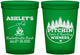 Custom Bachelorette 16 oz Translucent Cups - Camping | 60018