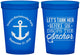 Custom Bachelorette 16 oz Translucent Cups - Tank Her Drop Anchor | 60026