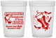 Custom Bachelorette 16 oz Translucent Cups - Last Walk | 60032