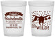 Custom Bachelorette 16 oz Translucent Cups - Lets Get Wild Cowgirl | 60048