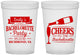 Custom Bachelorette 16 oz Translucent Cups - Cheers | 60052
