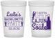 Custom Bachelorette 16 oz Translucent Cups - Little Cajun In My Soul | 60058