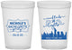 Custom Bachelorette 16 oz Translucent Cups - New York | 60069