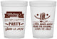 Custom Bachelorette 16 oz Translucent Cups - Cowgirl Boots | 60072