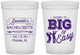 Custom Bachelorette 16 oz Translucent Cups - New Orleans | 60084