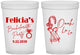 Custom Bachelorette 16 oz Translucent Cups - Paris | 60090