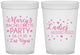 Custom Bachelorette 16 oz Translucent Cups - Ladies Night Out | 60101