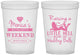 Custom Bachelorette 16 oz Translucent Cups - Raising A Little Hell | 60103