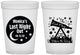 Custom Bachelorette 16 oz Translucent Cups - Last Fling Before Rings | 60113